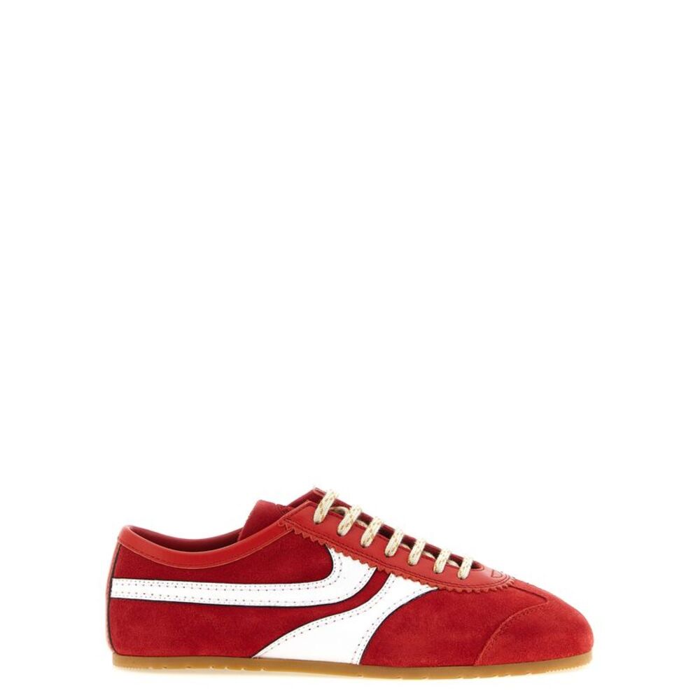 Dries Van Noten Women Suede Sneakers
